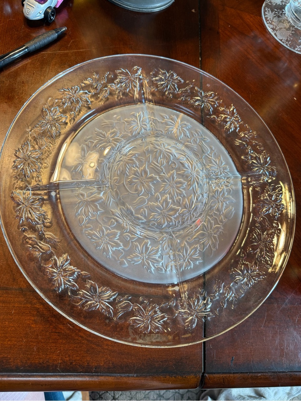 Vintage “Fantasia” by Princess House Divided Serving Plate 1980’s
